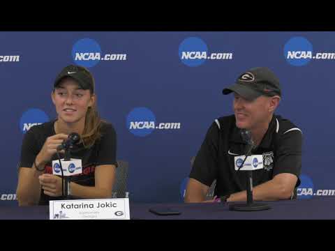 NCAA Individuals Katarina Jokic Presser