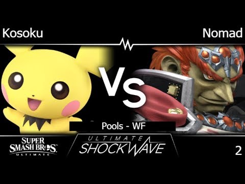 USW 2 - BIGBOSS | Kosoku (Pichu) vs Bassey | Nomad (Ganon) Pools - WF - SSBU