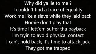 2Pac - Trapped Lyrics (HQ)
