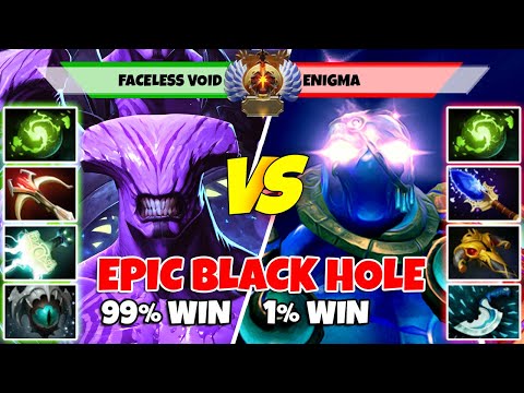 FACELESS VOID (Carry) vs ENIGMA (Off) - Epic Battle Of Immortal Rank Dota 2 Players - Z Dota 2