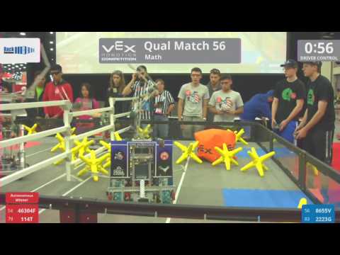 2017 VRC Math Q56 - 46304F 114T vs 8655V 2223G - 43 to 10