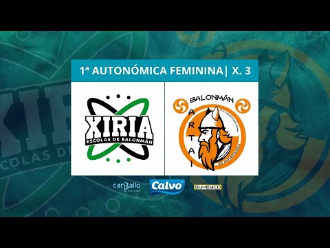 [1ª. AUT. FEM.]  CALVO XIRIA vs BALONMAN POIO ARTAI