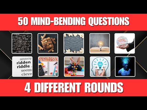 Quiz Challenge for Genius Minds: Puzzles, Math & Trivia Showdown / Test Your Brain Power.