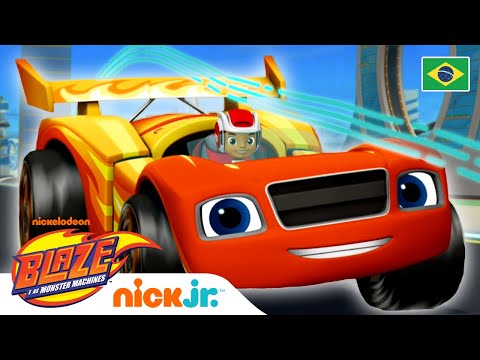 Aula de física com Blaze - parte 2 🔭  | Blaze and the Monster Machines