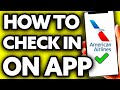How To Check In American Airlines App (Very Easy!)