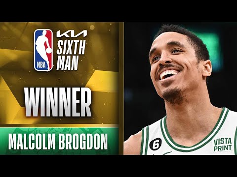 Malcolm Brogdon Wins The 2022-2023 NBA Kia Sixth Man of the Year Award! #KiaSixth