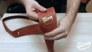 Video thumbnail for Gibson Straps: Classic, Rivet, Slingshot by gibsonshopru