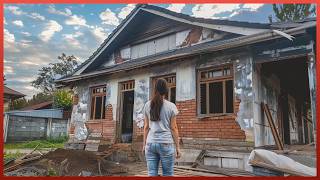 Woman Buys Old House and Renovates it Back to New in 2 YEARS | Start to Finish