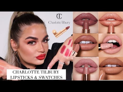 💋CHARLOTTE TILBURY LIPSTICK COLLECTION & SWATCHES 💋 |  | Paulina Schar