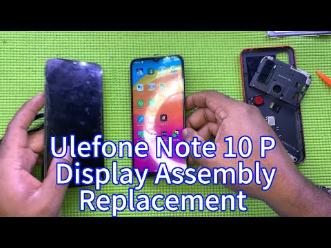 The Ulefone Note 10 P teardown and lcd LCD Display replacement #rcelectronicsrepair #ulefone #repair