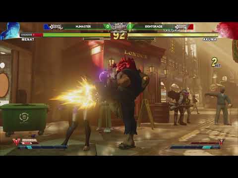 Mexcombat - Mjmaster (Menat) Vs. Eightgrade (Akuma) - Losers Quarters - SFV