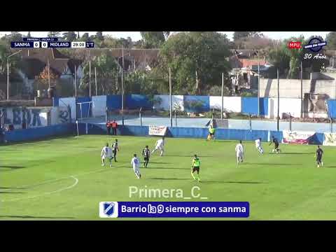San Martín De Burzaco 1-1 Midland / Goles / Primera C