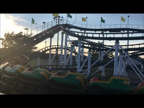 Off-ride footage of a Hornet train