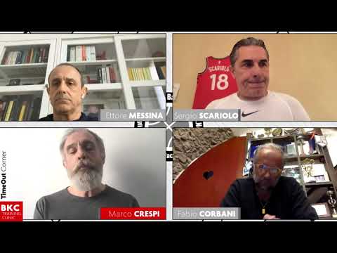TimeOut 4 Corner: Ettore Messina, Sergio Scariolo, Marco Crespi, and Fabio Corbani