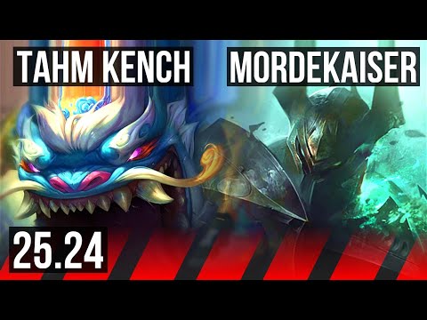 TAHM KENCH vs MORDEKAISER (TOP) | EUW Diamond | 25.24