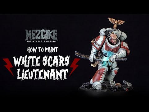 How to Paint - White Scars Primaris Lieutenant by Mezgike