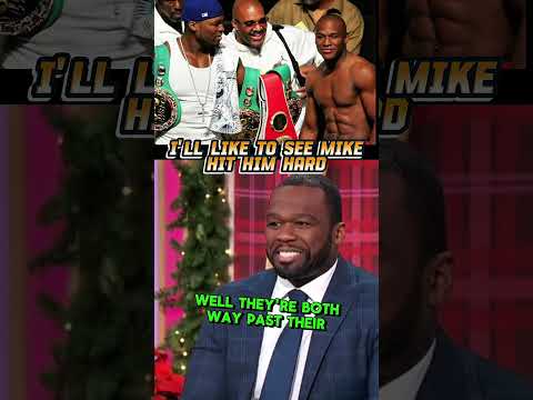 50 cent supports Mike Tyson to knockout Floyd Mayweather #boxing #shorts