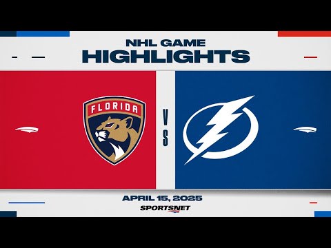 NHL Highlights | Panthers vs. Lightning - April 15, 2025