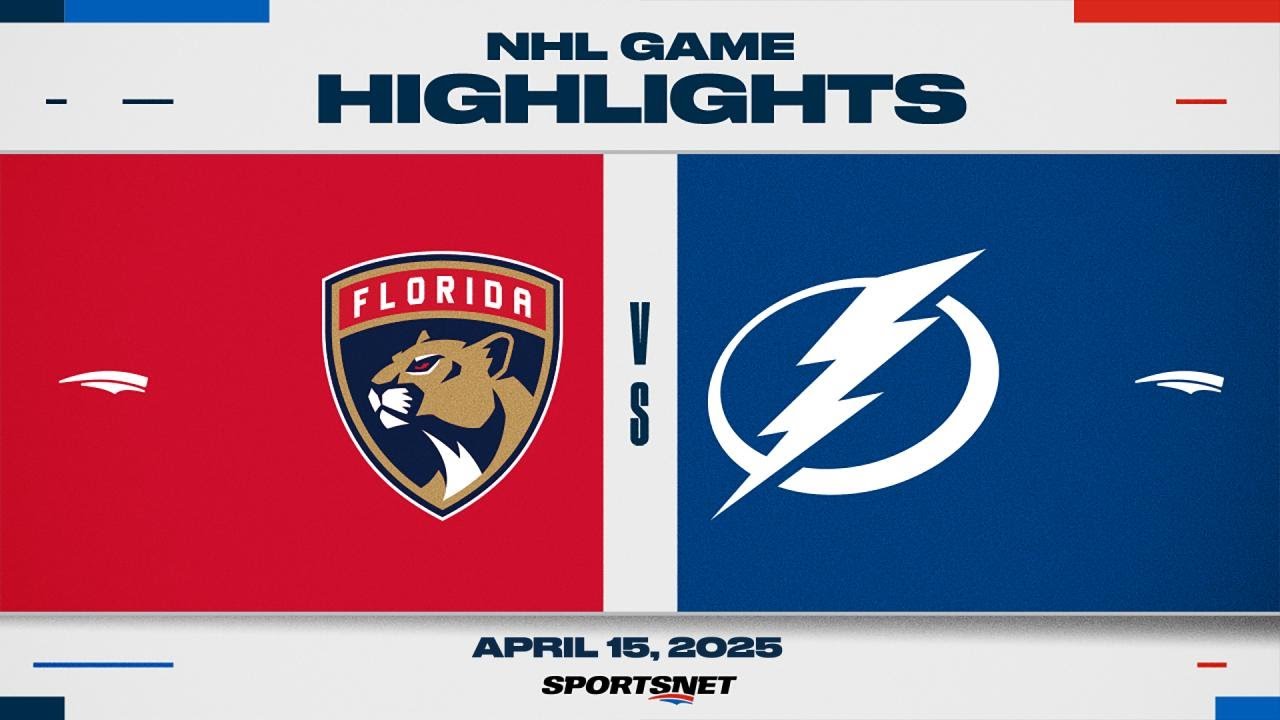 NHL Highlights | Panthers vs. Lightning - April 15, 2025