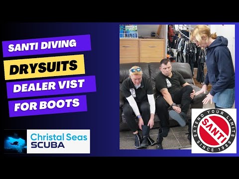 Santi Diving - Drysuits - Dealer visit for boots