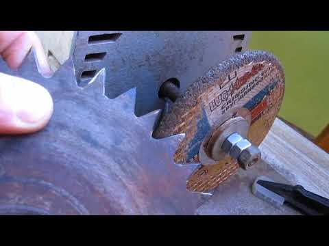 Как быстро заточить старый пильный диск по дереву для дисковой и циркулярной пилы. #заточка__диск