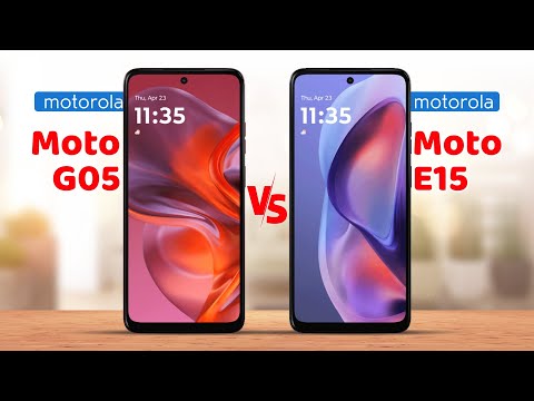 Motorola Moto G05 vs Motorola Moto E15 Full Specs Comparison
