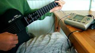 Yamaha EZAG Guitar & QY70 Synth demo