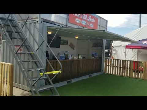 Shipping Container Bar! @shopcontainers