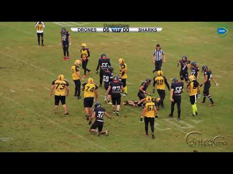 LNFA 2018 - Ijuí Drones 42 x 18 Foz do Iguaçu Black Sharks