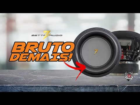 Alto Falante Subwoofer ZETTA V-10 900 rms 10 polegadas!