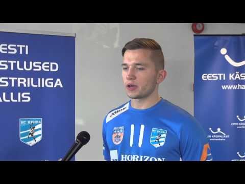HC Kehra/Horizon Pulp&Paper Eesti Käsipalliliidu pressikonverentsil