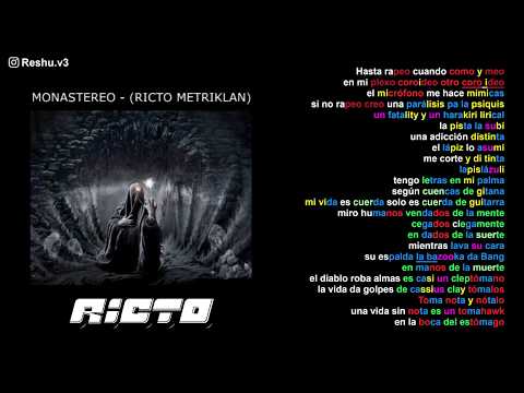 MONASTEREO - Ricto - Rimas x Métrica x Skills