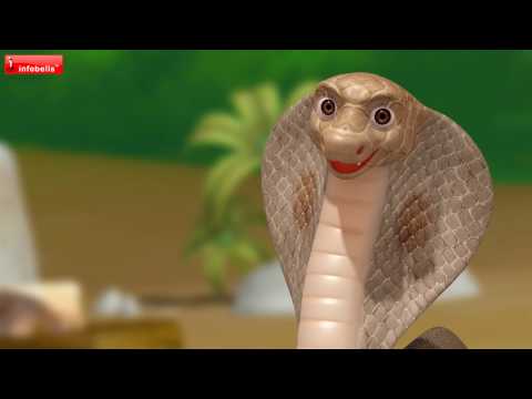 Telugu Rhymes for Children | Snake, Butterfly & Janma Bhoomi | Infobells