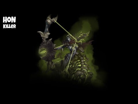 HoN Gameplay Forsaken Archer - 733 GPM - 811 XPM - HellMurderer