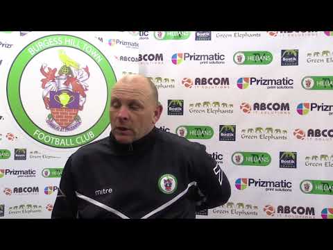 Ian Chapman's reaction: Burgess Hill Town 2-4 Hendon