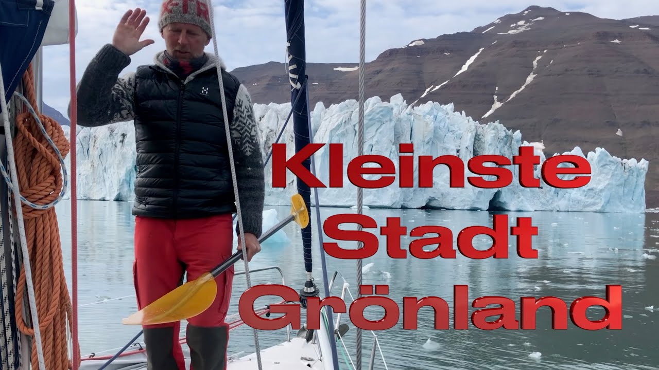 Smallest town in Greenland - diesel for 61 cents😃#167 @XTripSailing Sailing Greenland