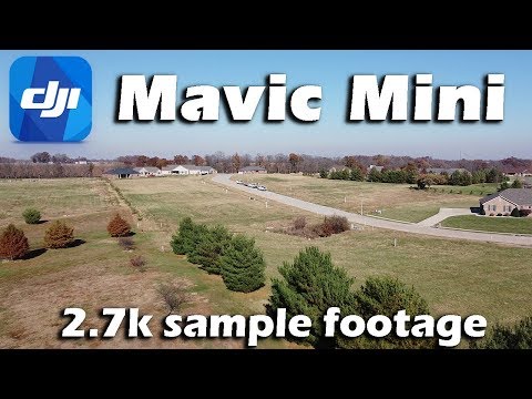 DJI Mavic Mini 2.7k Sample Footage