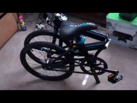 My new Dahon Speed Uno Folding Bike(opening and closing Demo)