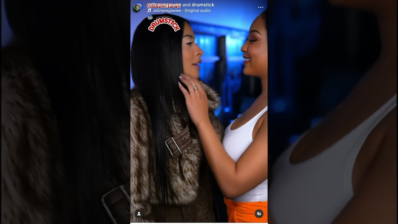 Zelina Vega kissing a girl (Ai generated)