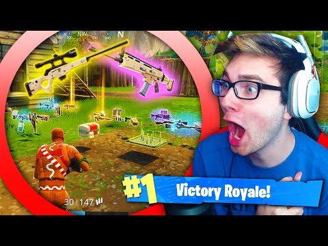 GETTING THE BEST LOOT EVER! (Fortnite Battle Royale)