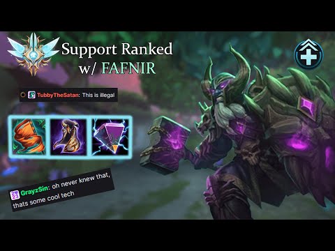 Smite: Fafnir GrandMaster Support Ranked