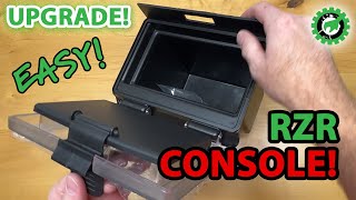 Polaris RZR Console Upgrade | Better Storage, More Secure, More Fun! [EASY]