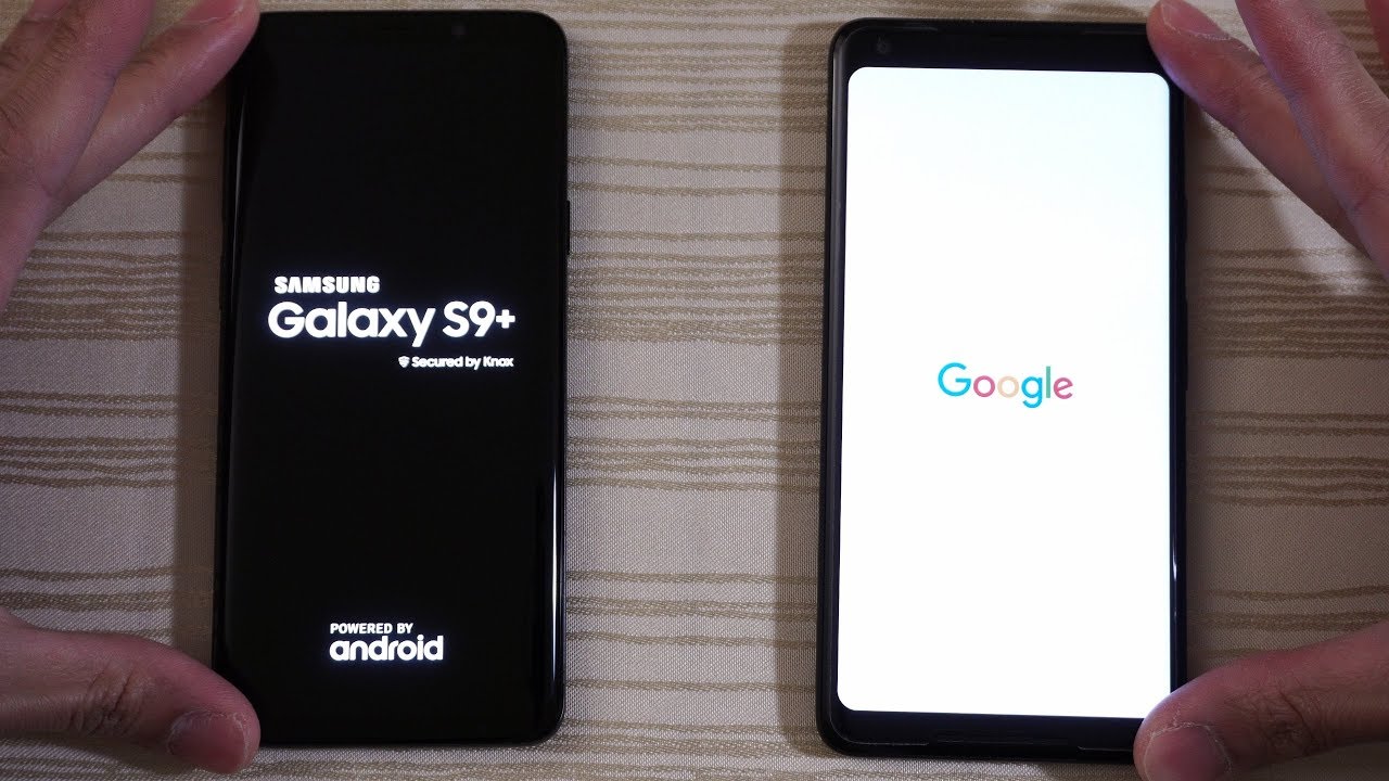 Galaxy S9 Plus vs Google Pixel 2 XL - Speed Test!