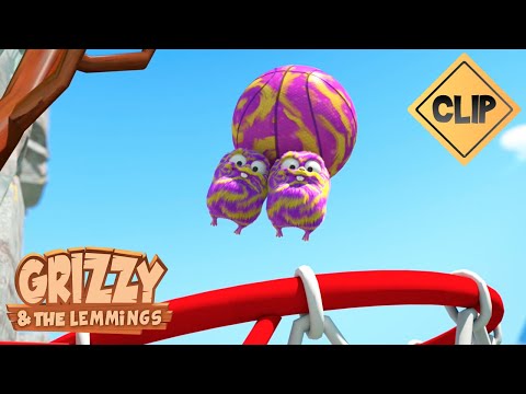 🏀 Slam Dunk Lemmings 🐻 Grizzy & les Lemmings