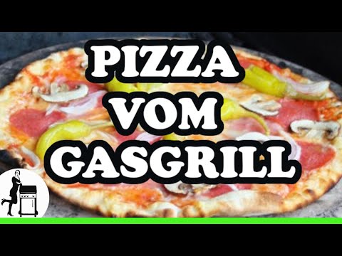 Stone oven pizza on the gas grill – tastes like Italian