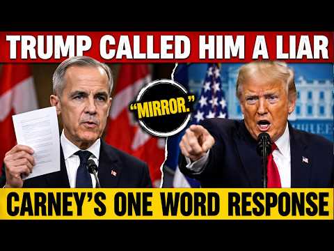 Trump Called Carney a “Liar” — Then Ottawa Answered With One Word