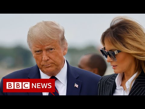 科維德：唐納德-特朗普和梅拉尼婭測試呈陽性 - BBC新聞 (Covid: Donald Trump and Melania test positive - BBC News)