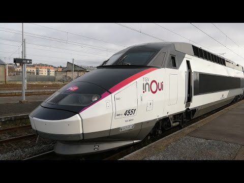 4K Cabride entre Marne la vallée et Lyon part Dieu en TGV réseau