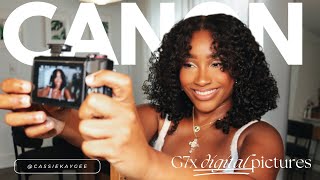 How to take digital self portraits (Canon G7x mark ii, Settings, & using the Canon App)