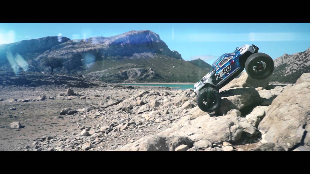 RC auto Nero monster truck 6S BLX EDC